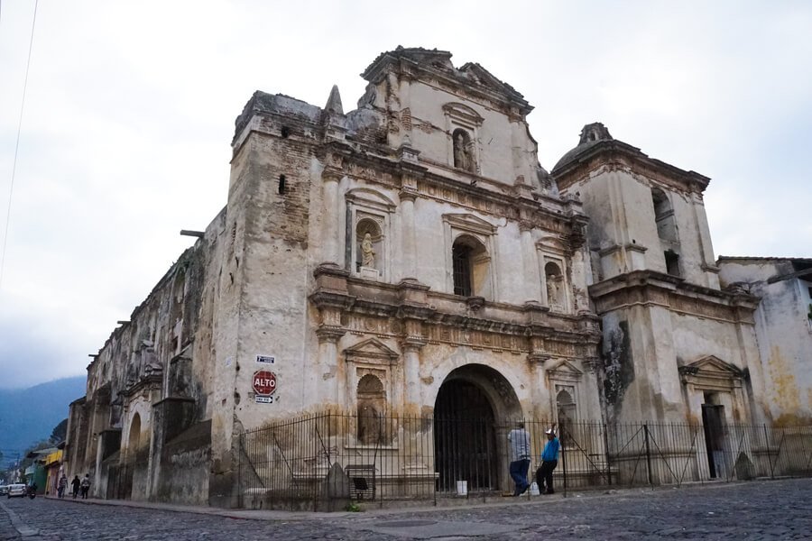 Historic La Merced Church in Antigua Guatemala