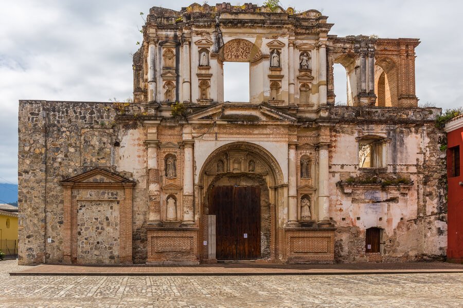 Ruins of Santa Clara Church in Antigua Guatemala